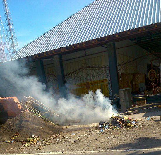 Muellentsorgung in Bali