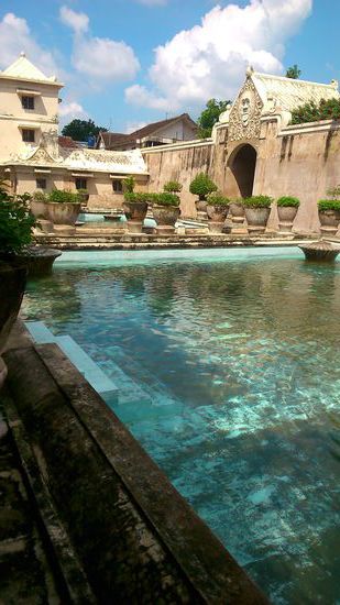 Wasserpalast in Yogyakarta.