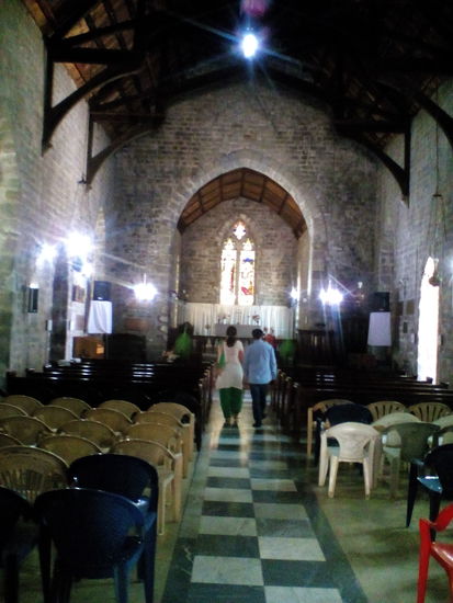 St. John in the dark