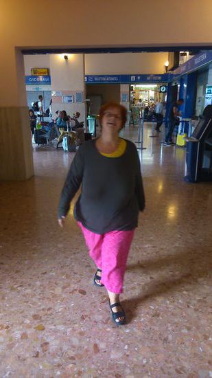 Petra in Chiusi irgendwas Terme am Bahnhof