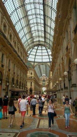 Älteste Einkaufspassage Galleria Vittorio Emanuele II