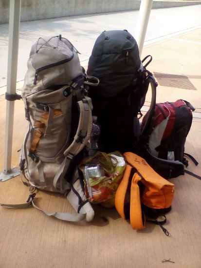 Unser Gepäck in Venedig Troncheto