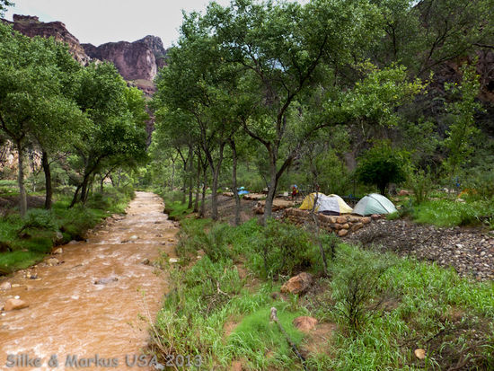 Bright Angel Creek und Campground