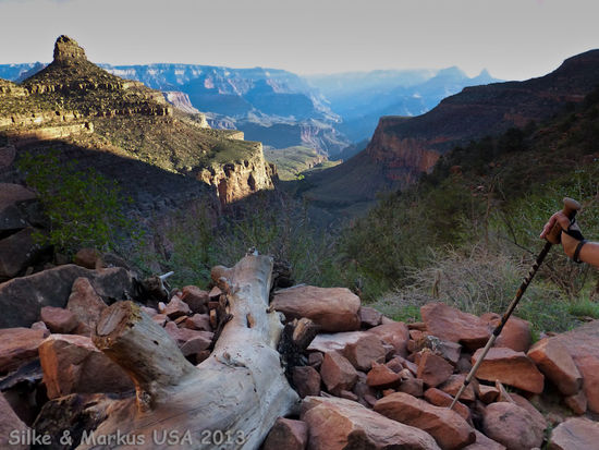 Blick zurück auf Indian Garden