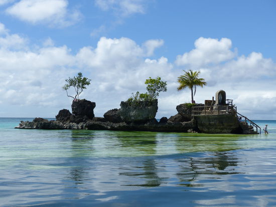 Mariengrotte am Strand