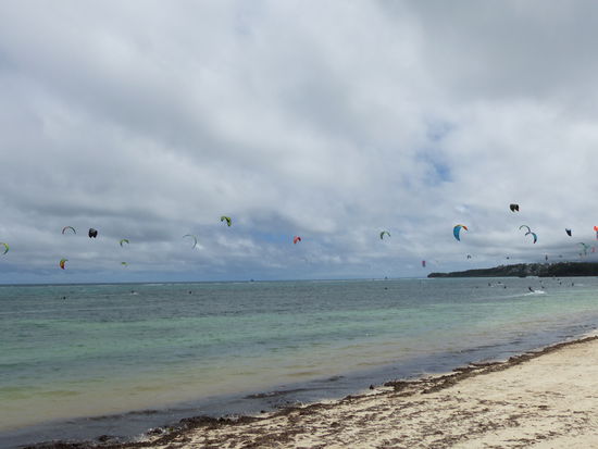 Kitesurfing ist hier in!