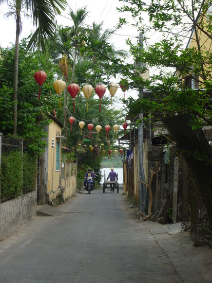 Gasse im abgelegenen Teil der Altstadt