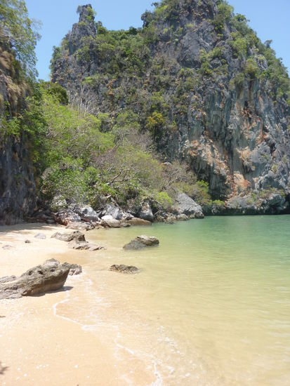 Unser kleiner, aber sehr feiner Strand 
