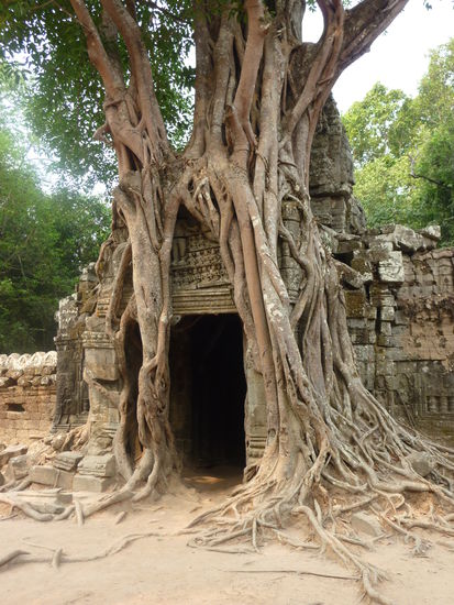 Der Torbogen bei Ta Sohm