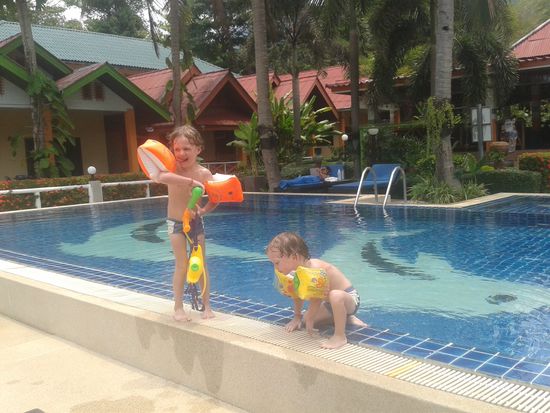 Ab ins feuchte Nass.