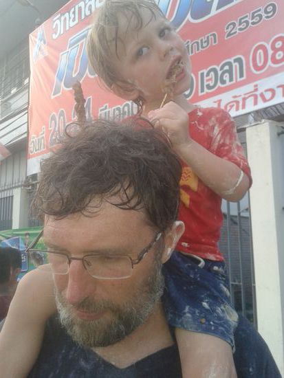 Wasserschlachten machen Hunger.