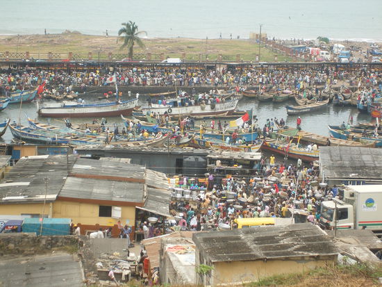 Fischmarkt in Elmina