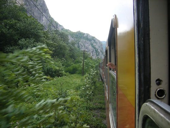 Richtung bulgarische Grenze