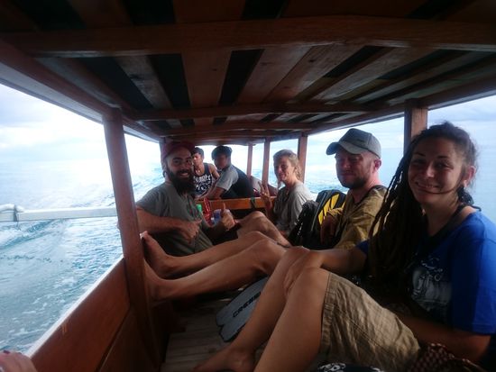 Auf dem Weg zum Schnorcheln im Reef Nr. 5
