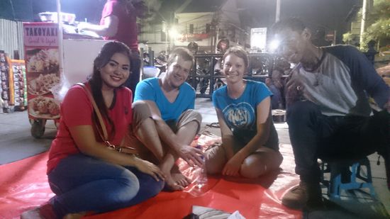 Das Ehepaar Mulan und Dimaz
Mulan és Dimaz