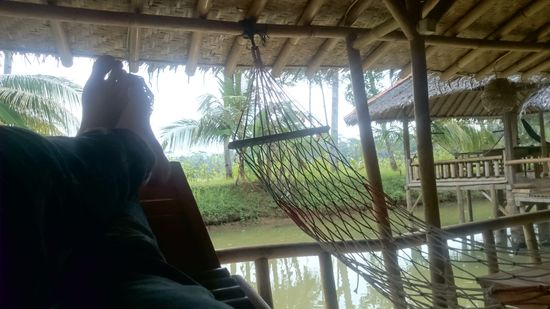 Aussicht von unserer eigenen Terrasse direkt vor unserem Zimmer
Kilátás a teraszunkról ami direkt a szobánk elött volt.