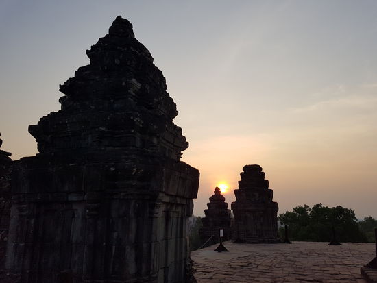 Sonnenaufgang am Phnom Bakheng