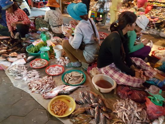 Fischverkauf am Old Market