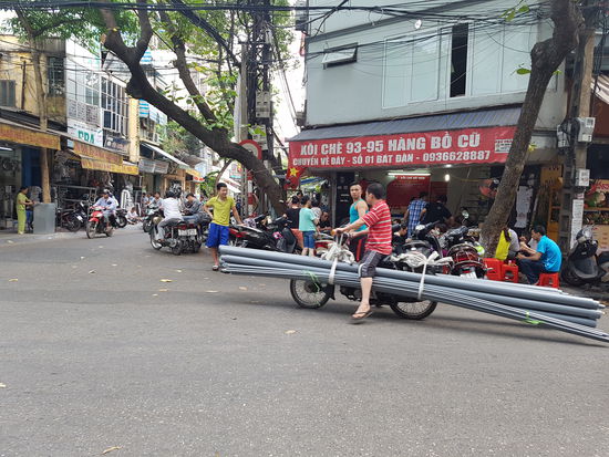 Rohrtransport - ohne Worte