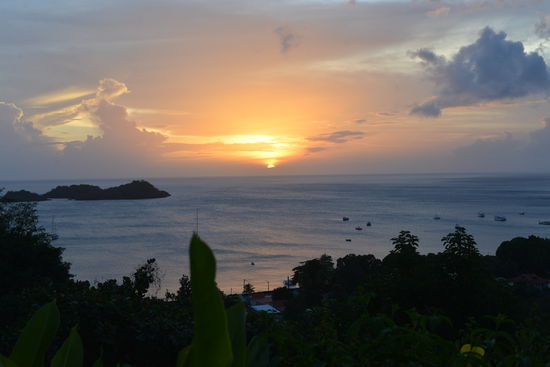 Sonnenuntergang von unserer Terrasse aus &lt;3