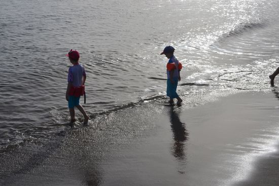 Endlich dürfen sie rein