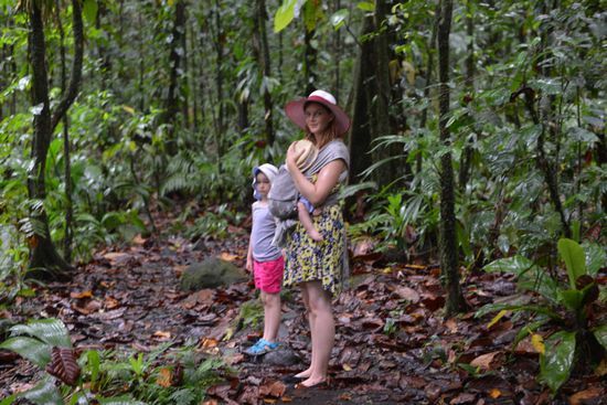 Da wurde es schlammig