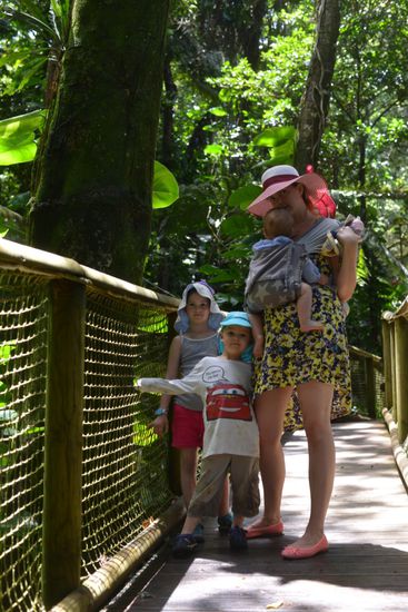 Der Versuch ein kleines Bild mit allen Kindern zu bekommen...