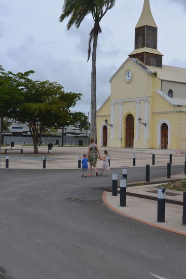 Die Kirche von Port Louis