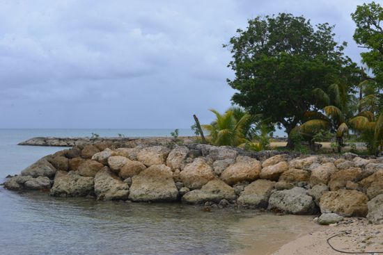 Eine kleine Mole nach der anderen