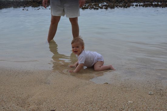 Das Zwergerl im Wasser