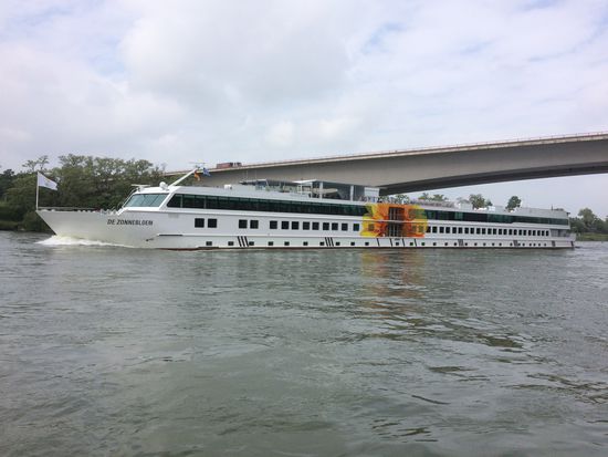Viele Kreuzfahrtschiffe kommen entgegen