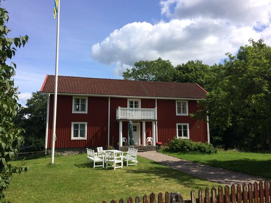 Das Haus in Schweden, in dem wir gewohnt haben