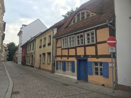 Die ältesten Häuser in Brandenburg...