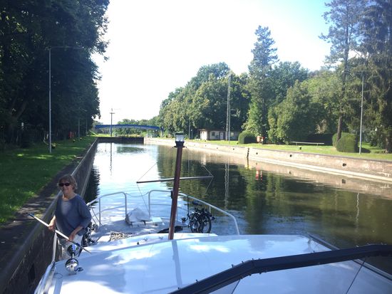 160 Meter Schleuse nur für uns