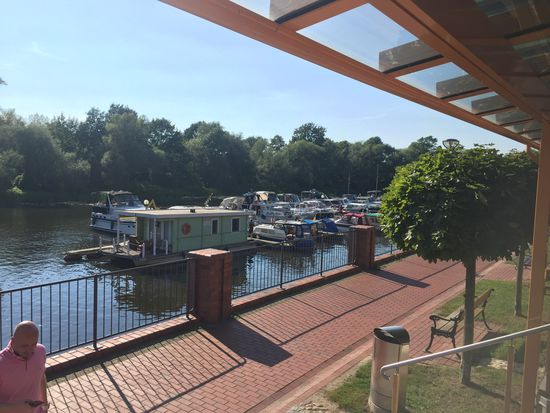 Blick auf den Winterhafen