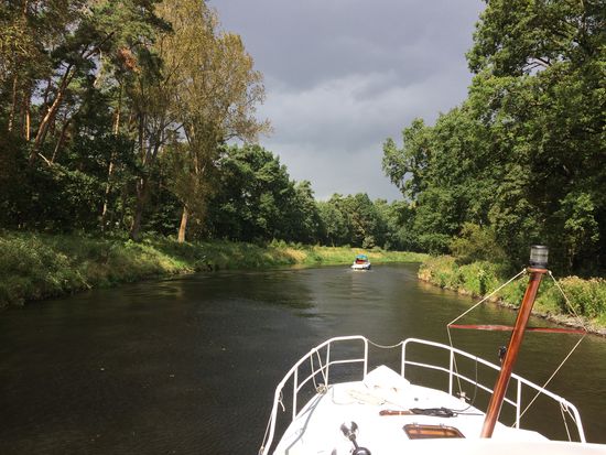 Gleich kommt ein nicht vorhergesagter Regenschauer