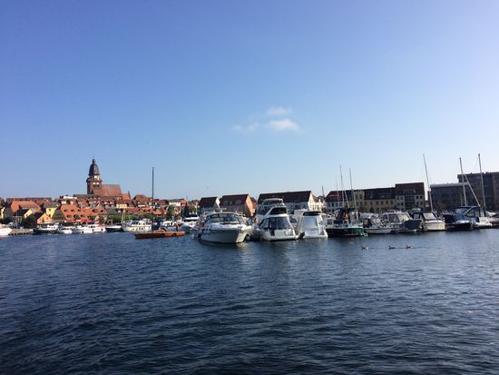 Blick zurück nach Waren