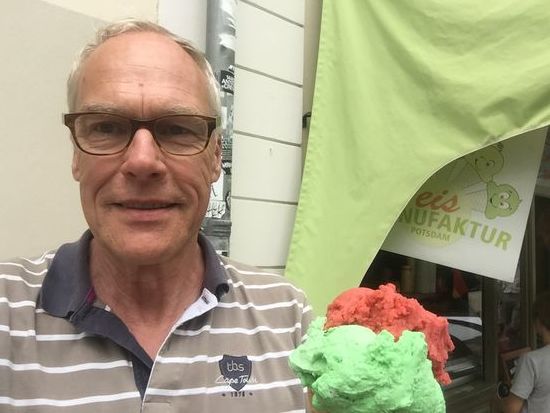 Endlich wieder ein Eis