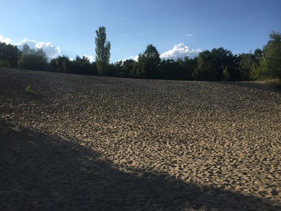 Sanddüne am Flughafensee