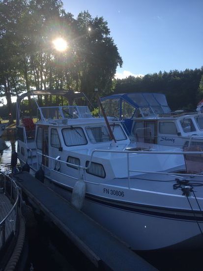 Abendstimmung im Yachthafen Marienwerder