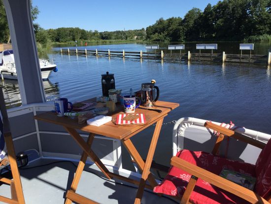 Schönes Frühstücksplätzchen