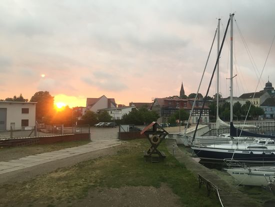 Immerhin ein toller Sonnenuntergang