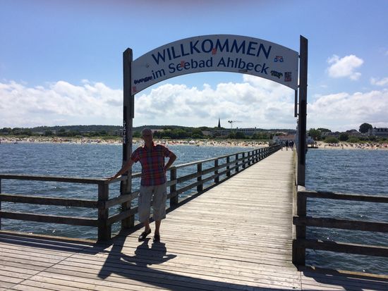 Blick zurück von ganz vorn