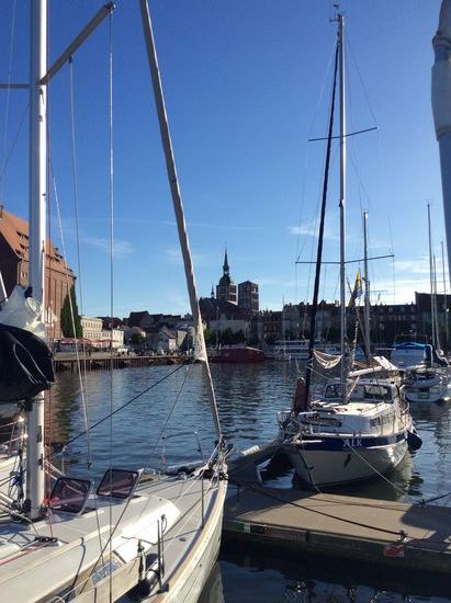 Im Stadthafen Von Stralsund