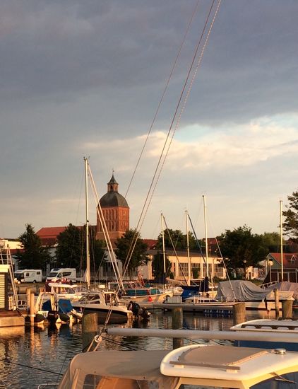 ... und auf die Stadt