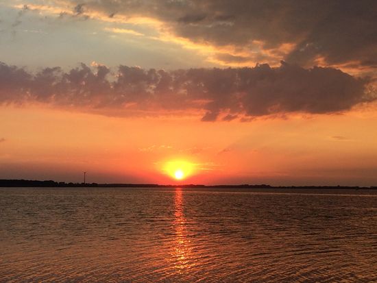 Und einen tollen Sonnenuntergang!