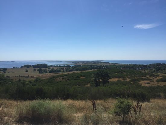 Blick nach Süden über Hiddensee
