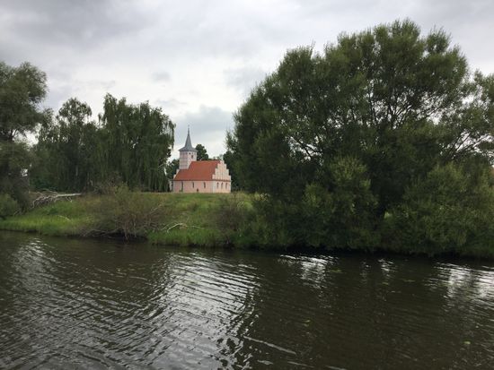 Hübsche alte Kirche in Criewen