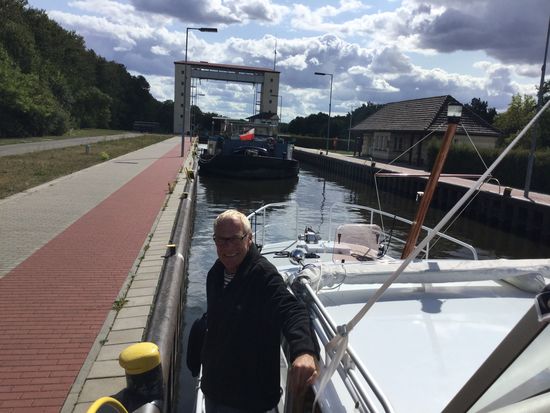 Erste und letzte Schleuse: Lehnitz