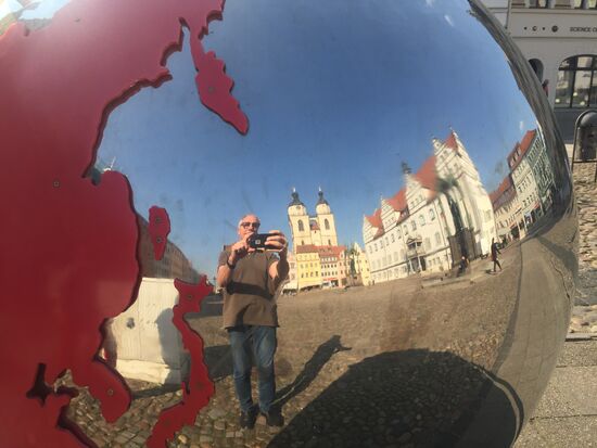 Dann haben wir noch einen Abstecher nach Wittenberg gemacht, welches ja letztes Jahr zum Lutherjahr schön herausgeputzt wurde.